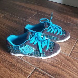 DC Tweed Woven Skate Shoes Womens 9